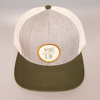 Circle Classic Logo C52WM Panel Trucker- Wool/Mesh - Nauset Surf Shop