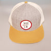 Circle Classic Logo C52WM Panel Trucker- Wool/Mesh - Nauset Surf Shop