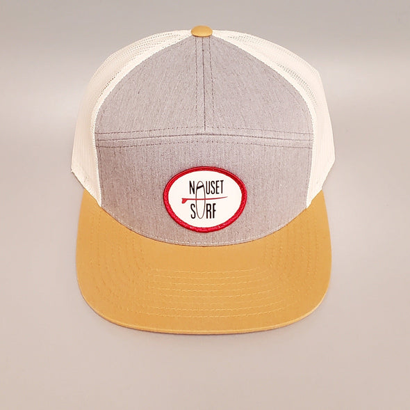 Circle Classic Logo C58CTM 7PANEL TRUCKER TWILL&MESH - Nauset Surf Shop