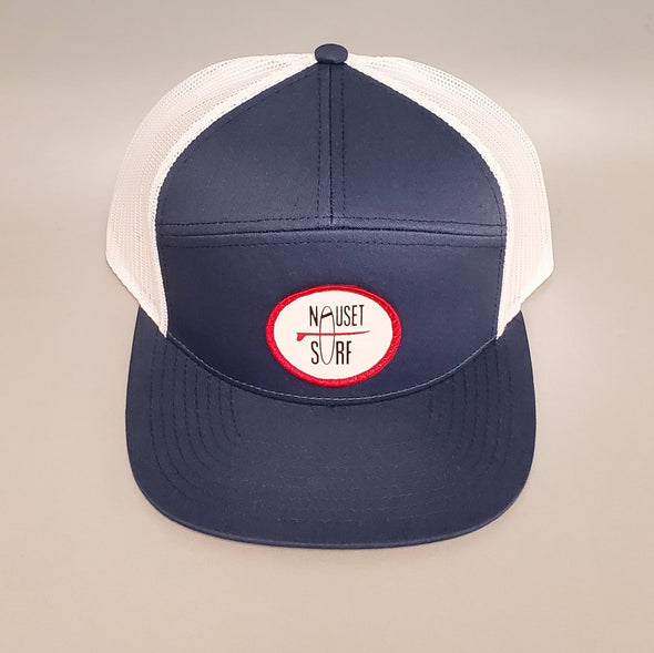 Circle Classic Logo C58CTM 7PANEL TRUCKER TWILL&MESH - Nauset Surf Shop