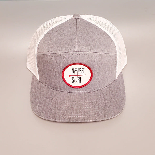Circle Classic Logo C58CTM 7PANEL TRUCKER TWILL&MESH - Nauset Surf Shop