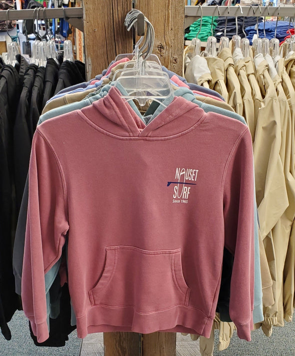 Classic Logo Garment Dyed Hoodie- YOUTH - Nauset Surf Shop