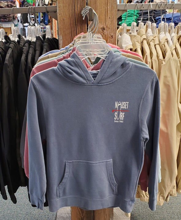 Classic Logo Garment Dyed Hoodie- YOUTH - Nauset Surf Shop