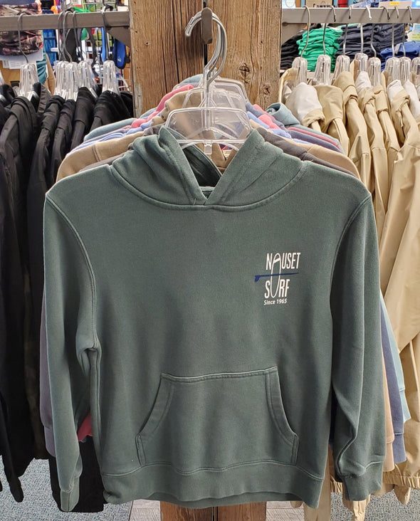 Classic Logo Garment Dyed Hoodie- YOUTH - Nauset Surf Shop