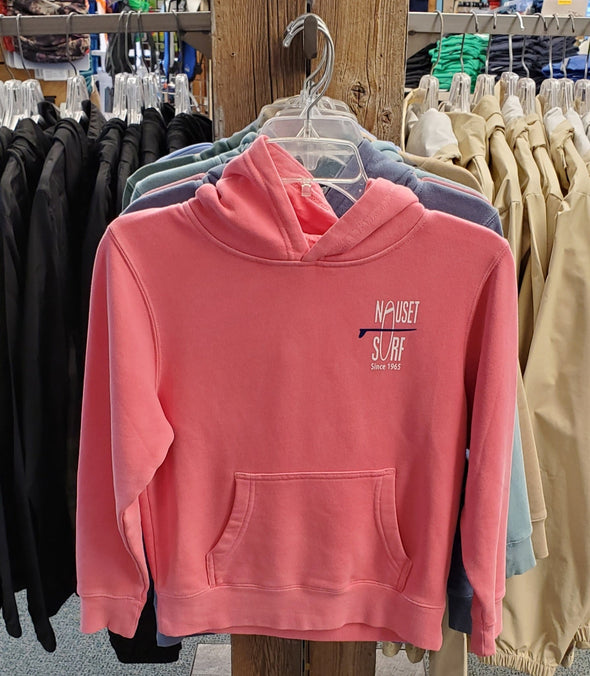 Classic Logo Garment Dyed Hoodie- YOUTH - Nauset Surf Shop