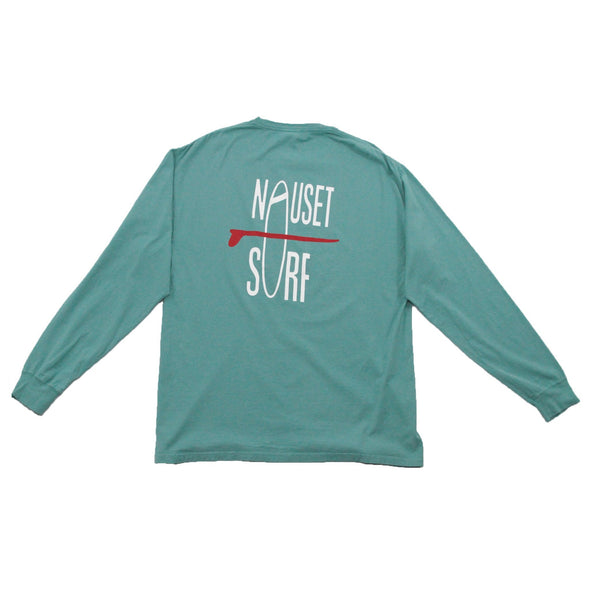 Classic Logo Garment Dyed Long Sleeve T-Shirt - Nauset Surf Shop