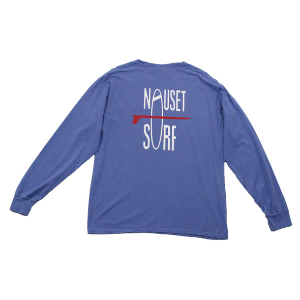 Classic Logo Garment Dyed Long Sleeve T-Shirt - Nauset Surf Shop