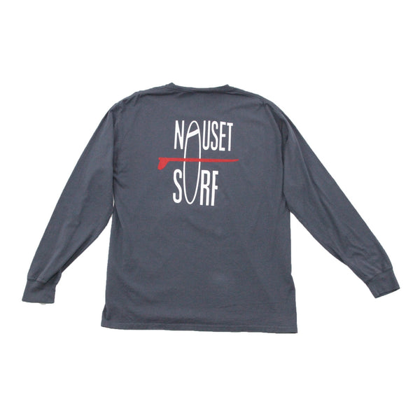 Classic Logo Garment Dyed Long Sleeve T-Shirt - Nauset Surf Shop