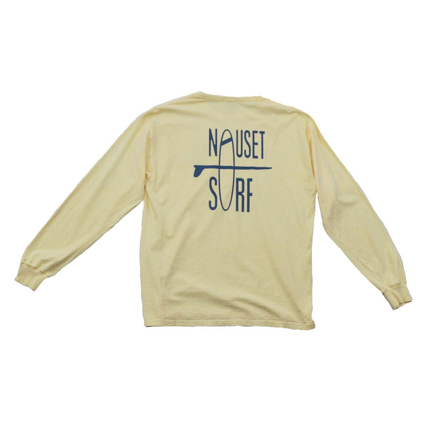 Classic Logo Garment Dyed Long Sleeve T-Shirt - Nauset Surf Shop