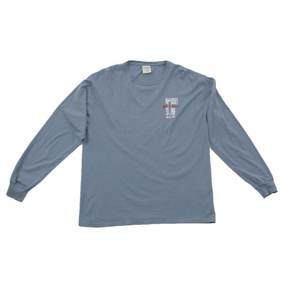 Classic Logo Garment Dyed Long Sleeve T-Shirt - Nauset Surf Shop
