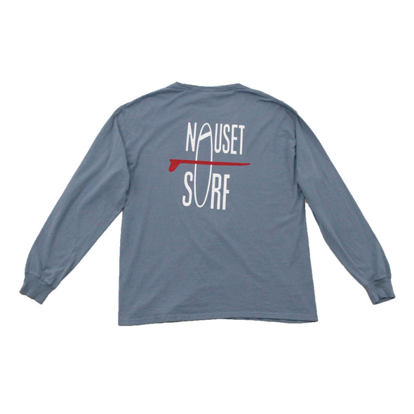Classic Logo Garment Dyed Long Sleeve T-Shirt - Nauset Surf Shop
