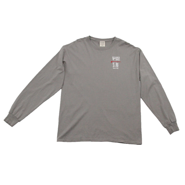 Classic Logo Garment Dyed Long Sleeve T-Shirt - Nauset Surf Shop