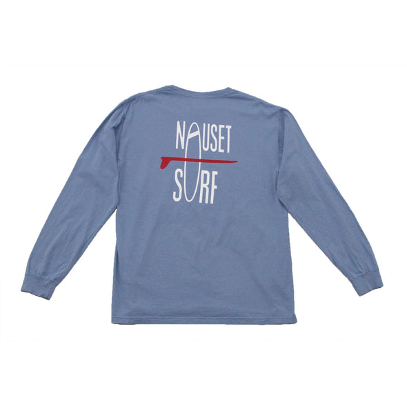 Classic Logo Garment Dyed Long Sleeve T-Shirt - Nauset Surf Shop