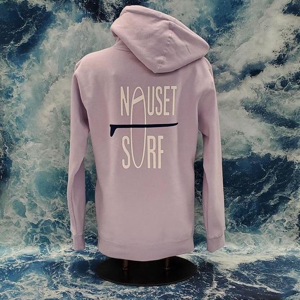 Classic Logo Heavyweight Hooded Sweatshirt - Blue Logo - Nauset Surf Shop