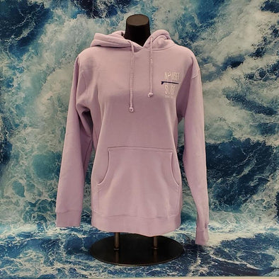 Classic Logo Heavyweight Hooded Sweatshirt - Blue Logo - Nauset Surf Shop