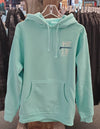 Classic Logo Heavyweight Hooded Sweatshirt - Blue Logo - Nauset Surf Shop