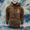 Classic Logo Heavyweight Hooded Sweatshirt - Camo/Red Logo - Nauset Surf Shop
