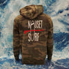 Classic Logo Heavyweight Hooded Sweatshirt - Camo/Red Logo - Nauset Surf Shop