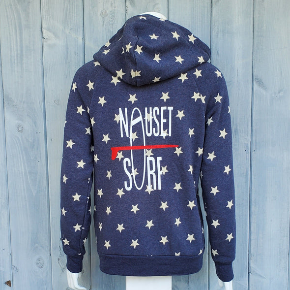 Classic Logo Ladies Adrian Eco-Fleece Zip Hoodie - Nauset Surf Shop