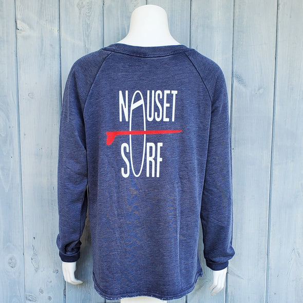 Classic Logo Ladies Lazy Day Pullover - Nauset Surf Shop