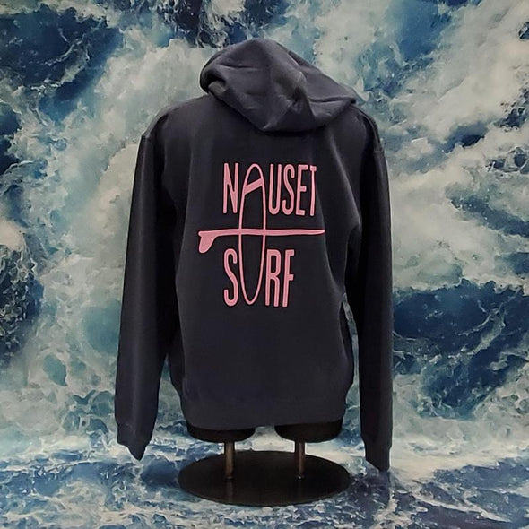 Classic Logo Mini Zip Garment Dyed Hooded Sweatshirt - Nauset Surf Shop