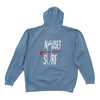 Classic Logo Mini Zip Garment Dyed Hooded Sweatshirt - Nauset Surf Shop