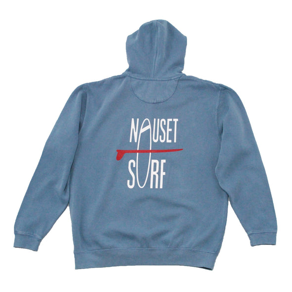 Classic Logo Mini Zip Garment Dyed Hooded Sweatshirt - Nauset Surf Shop