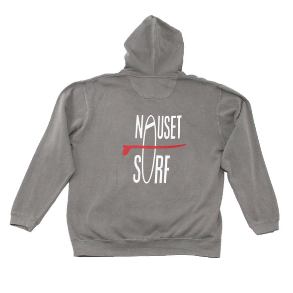 Classic Logo Mini Zip Garment Dyed Hooded Sweatshirt - Nauset Surf Shop