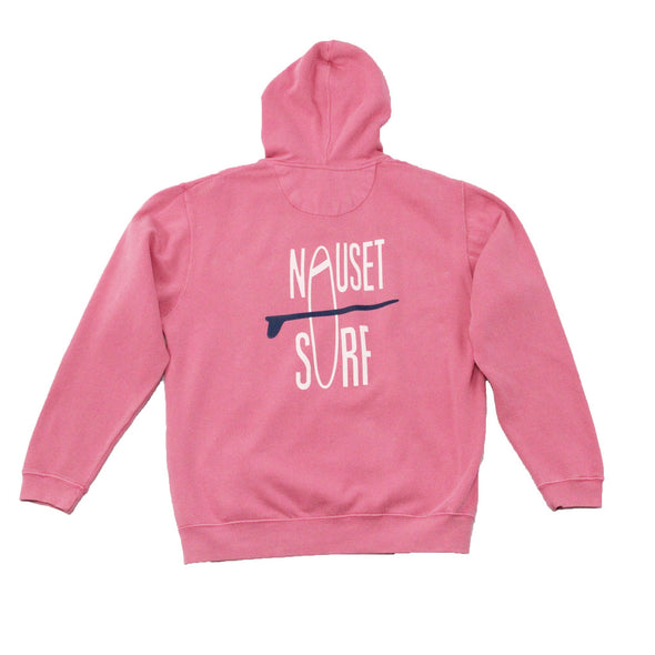 Classic Logo Mini Zip Garment Dyed Hooded Sweatshirt - Nauset Surf Shop