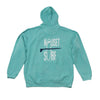 Classic Logo Mini Zip Garment Dyed Hooded Sweatshirt - Nauset Surf Shop