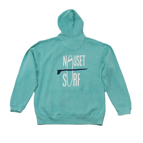 Classic Logo Mini Zip Garment Dyed Hooded Sweatshirt - Nauset Surf Shop