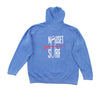 Classic Logo Mini Zip Garment Dyed Hooded Sweatshirt - Nauset Surf Shop