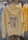 Classic Logo Mini Zip Garment Dyed Hooded Sweatshirt - Nauset Surf Shop