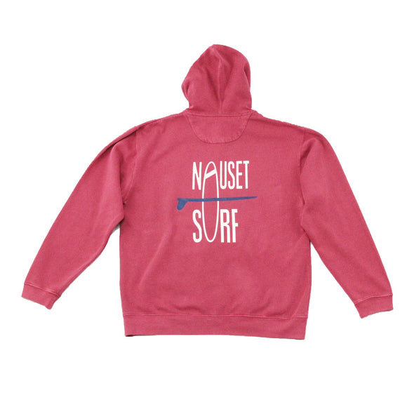 Classic Logo Mini Zip Garment Dyed Hooded Sweatshirt - Nauset Surf Shop