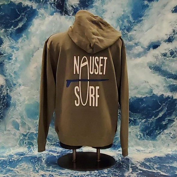 Classic Logo Mini Zip Garment Dyed Hooded Sweatshirt - Nauset Surf Shop