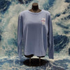 Classic Logo Pigment Dyed Crew Sweatshirt- Red Logo - Nauset Surf Shop