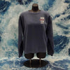 Classic Logo Pigment Dyed Crew Sweatshirt- Red Logo - Nauset Surf Shop