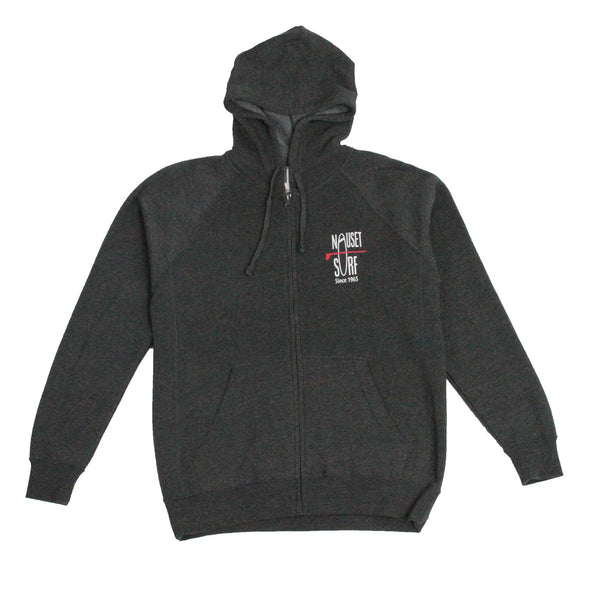 Classic Logo Premium Full-Zip Hoodie - Nauset Surf Shop