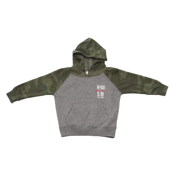 Classic Logo Toddler Special Blend Raglan Hooded Sweatshirt - Nauset Surf Shop