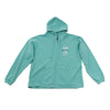 Classic Logo Womens Pigment Dyed Full Zip Hooded Sweatshirt - Nauset Surf Shop