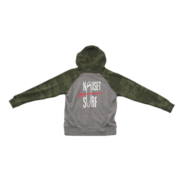 Classic Logo Youth Special Blend Raglan Hooded Sweatshirt - Nauset Surf Shop