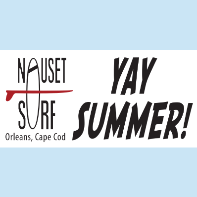 Nauset Surf Classic Logo Bumper Sticker - Nauset Surf Shop
