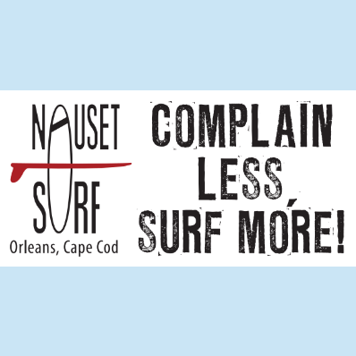 Nauset Surf Classic Logo Bumper Sticker - Nauset Surf Shop