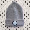 NS Classic Circle Logo C01 Knit Beanie- Lt.Blue/Pink Patch - Nauset Surf Shop