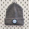 NS Classic Circle Logo C01 Knit Beanie- Lt.Blue/Pink Patch - Nauset Surf Shop