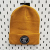 NS EMB ROUND R18 SOLID BEANIE W/ CUFF - Nauset Surf Shop