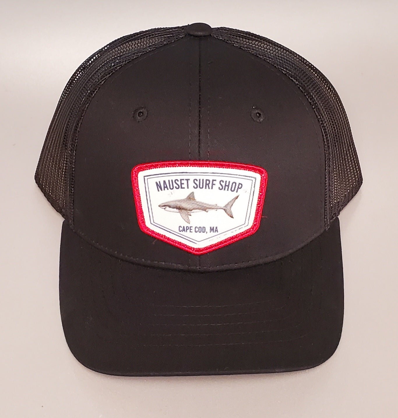 NS Hat SHARK C12CTM Pre Curved Trucker- Youth – Nauset Surf Shop