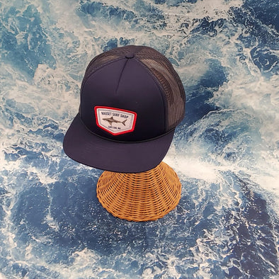 NS Hat SHARK-NS M I54 FOAM/FLAT BRIM - Nauset Surf Shop
