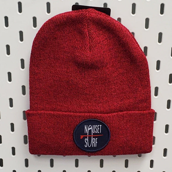 NS ROUND 137 HEATHERED BEANIE W/ CUFF - Nauset Surf Shop