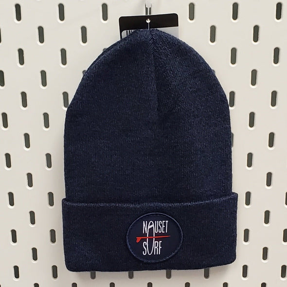 NS ROUND 137 HEATHERED BEANIE W/ CUFF - Nauset Surf Shop